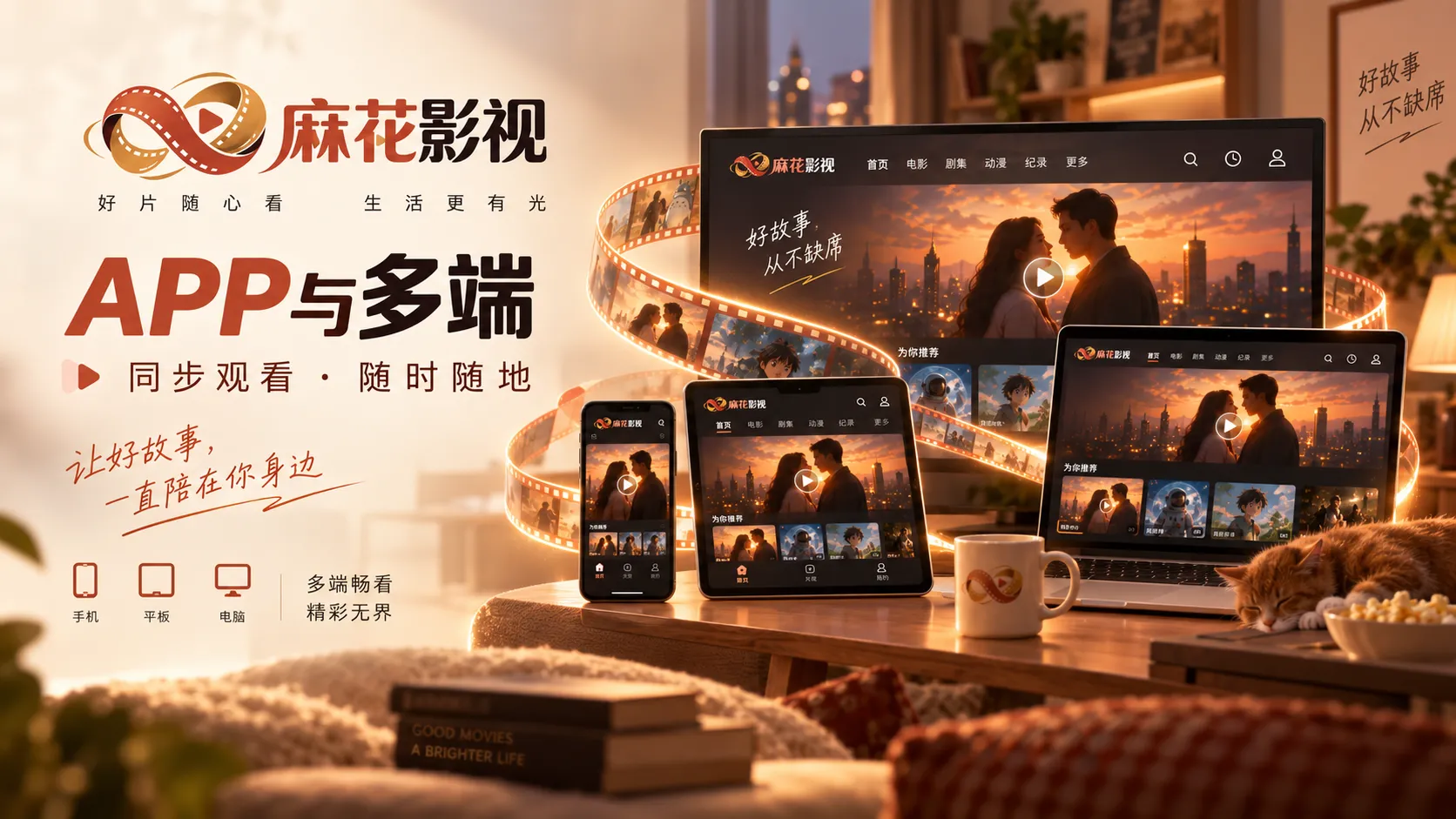 家庭大屏：多人选择与设备准备
